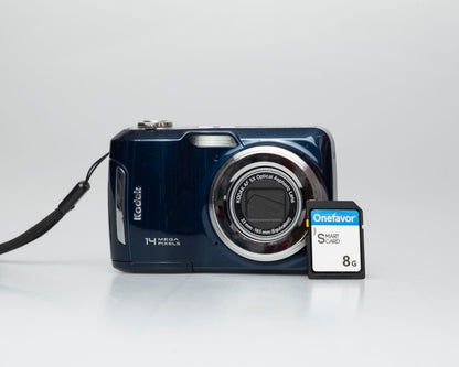 Kodak EasyShare C195 14 MP capteur CCD appareil photo numérique avec carte SD de 8 Go (numéro de série KCGNA02917709)