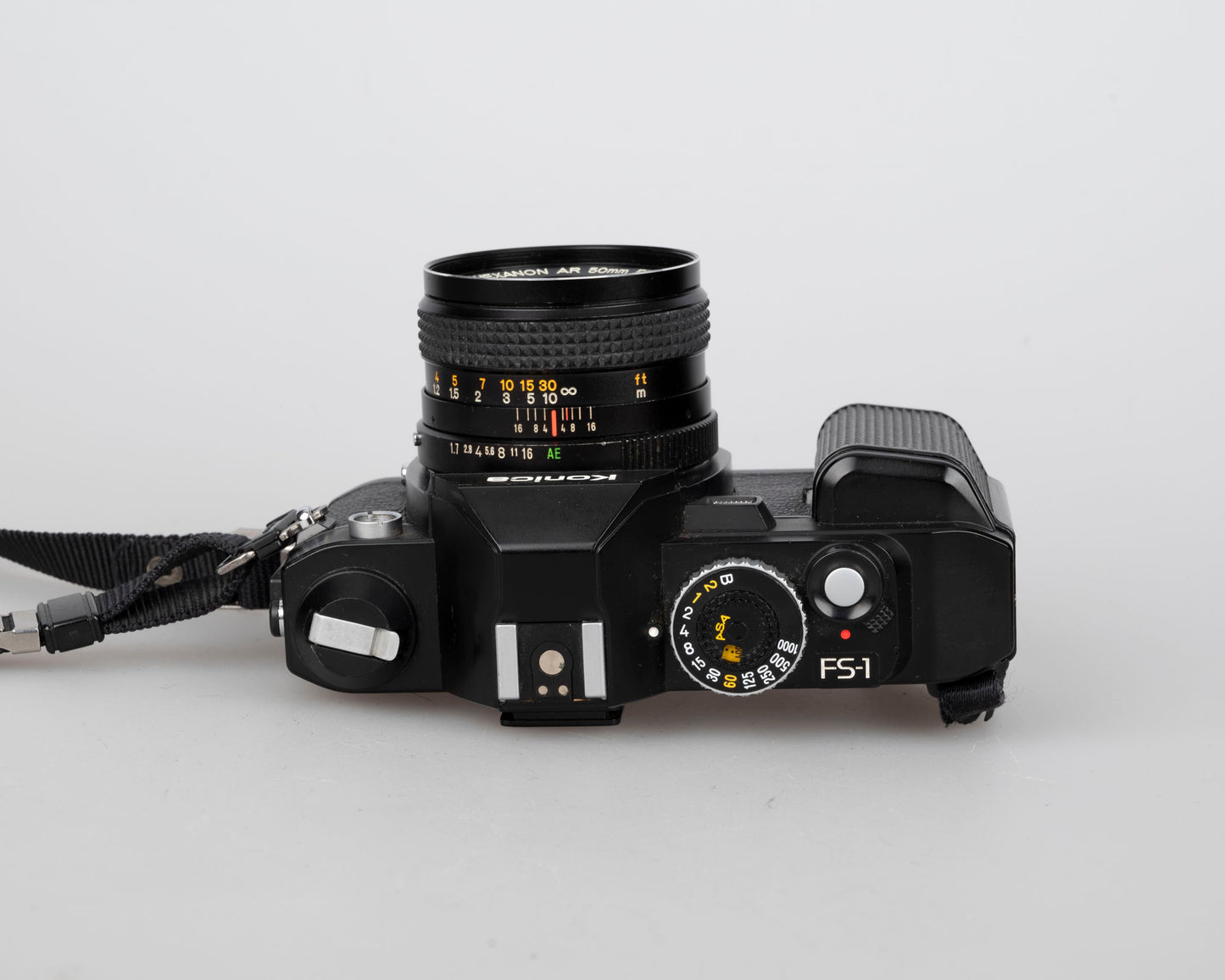 Konica FS-1 35mm film SLR camera w/Hexanon AR 50mm f1.7 lens (serial 423763) | film🎞tested