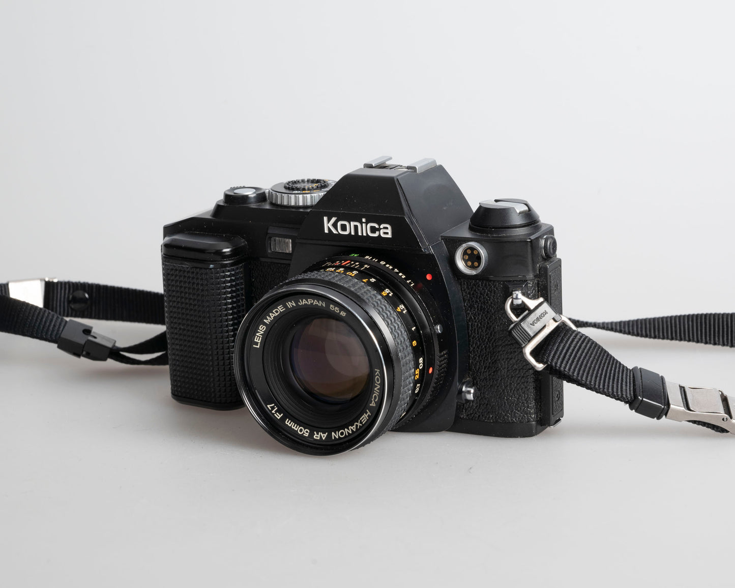 Konica FS-1 35mm film SLR camera w/Hexanon AR 50mm f1.7 lens (serial 423763) | film🎞tested