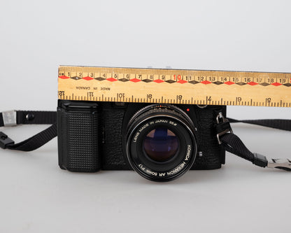 Konica FS-1 35mm film SLR camera w/Hexanon AR 50mm f1.7 lens (serial 423763) | film🎞tested