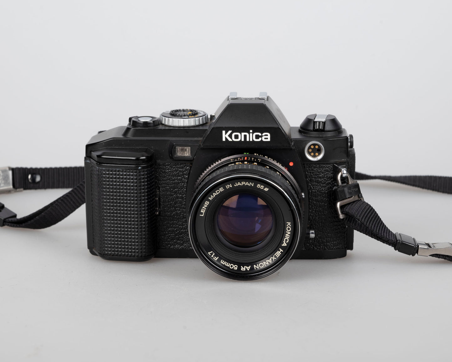 Konica FS-1 35mm film SLR camera w/Hexanon AR 50mm f1.7 lens (serial 423763) | film🎞tested