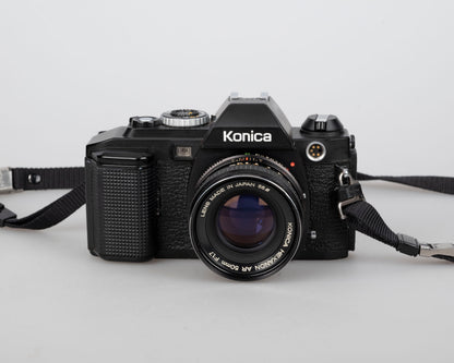Konica FS-1 35mm film SLR camera w/Hexanon AR 50mm f1.7 lens (serial 423763) | film🎞tested