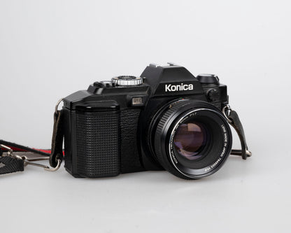 Appareil photo reflex Konica FS-1 35 mm avec objectif Hexanon AR 50 mm f1.87 (série 518843)