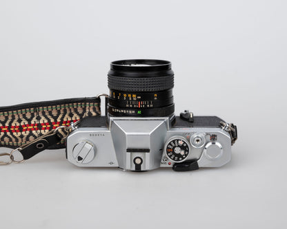 Konica Autoreflex T3N 35mm film SLR w/Hexanon AR 50mm f1.4 lens (serial 803914) | film🎞tested