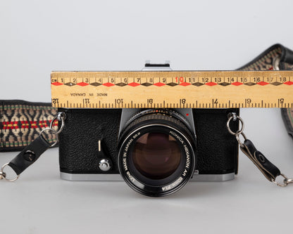 Konica Autoreflex T3N 35mm film SLR w/Hexanon AR 50mm f1.4 lens (serial 803914) | film🎞tested