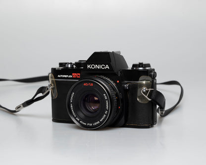 Konica Autoreflex TC 35mm film SLR w/Hexanon AR 40mm f1.8 lens (serial 335858) | film🎞tested