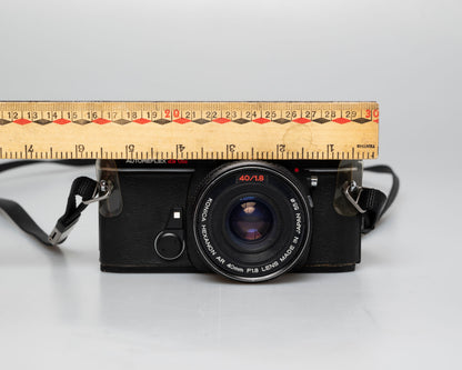 Konica Autoreflex TC 35mm film SLR w/Hexanon AR 40mm f1.8 lens (serial 335858) | film🎞tested