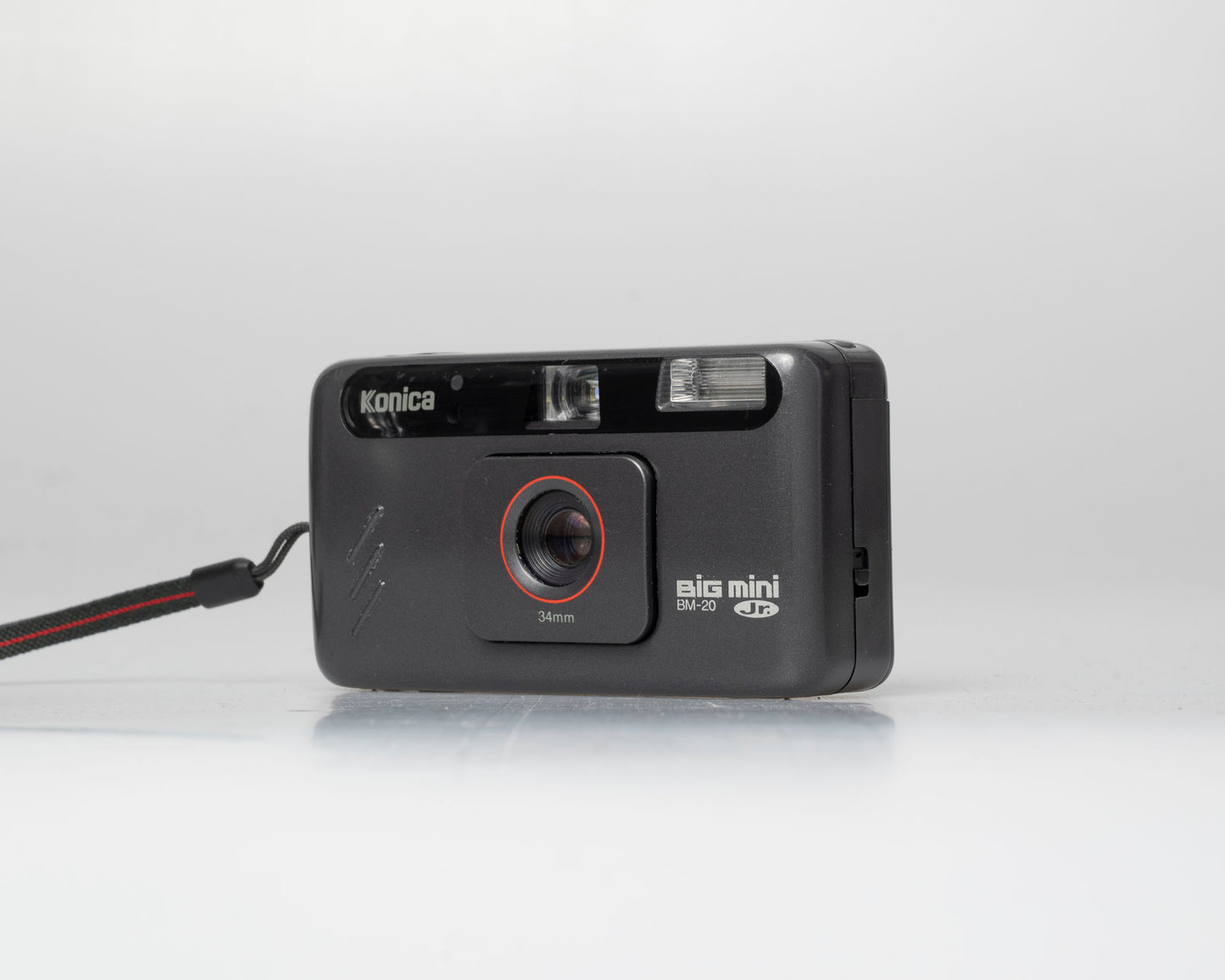 Konica Big Mini Jr BM-20 35mm point-and-shoot camera w/ case (serial A984571) | film🎞tested