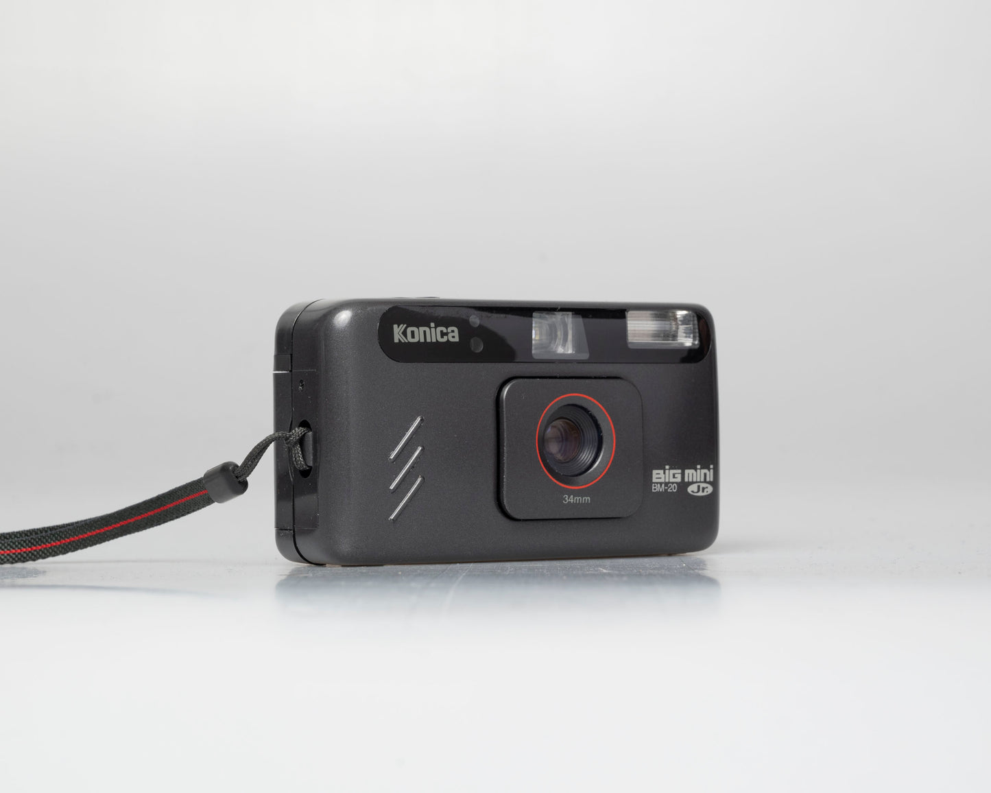 Konica Big Mini Jr BM-20 35mm point-and-shoot camera w/ case (serial A984571) | film🎞tested