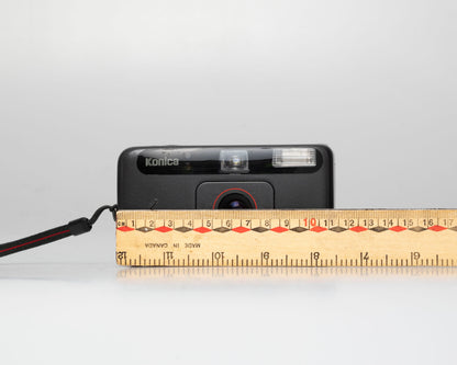 Konica Big Mini Jr BM-20 35mm point-and-shoot camera w/ case (serial A984571) | film🎞tested