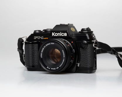Konica FT-1 35mm film SLR camera w/Hexanon AR 50mm f1.8 lens (serial 519878) | film🎞tested
