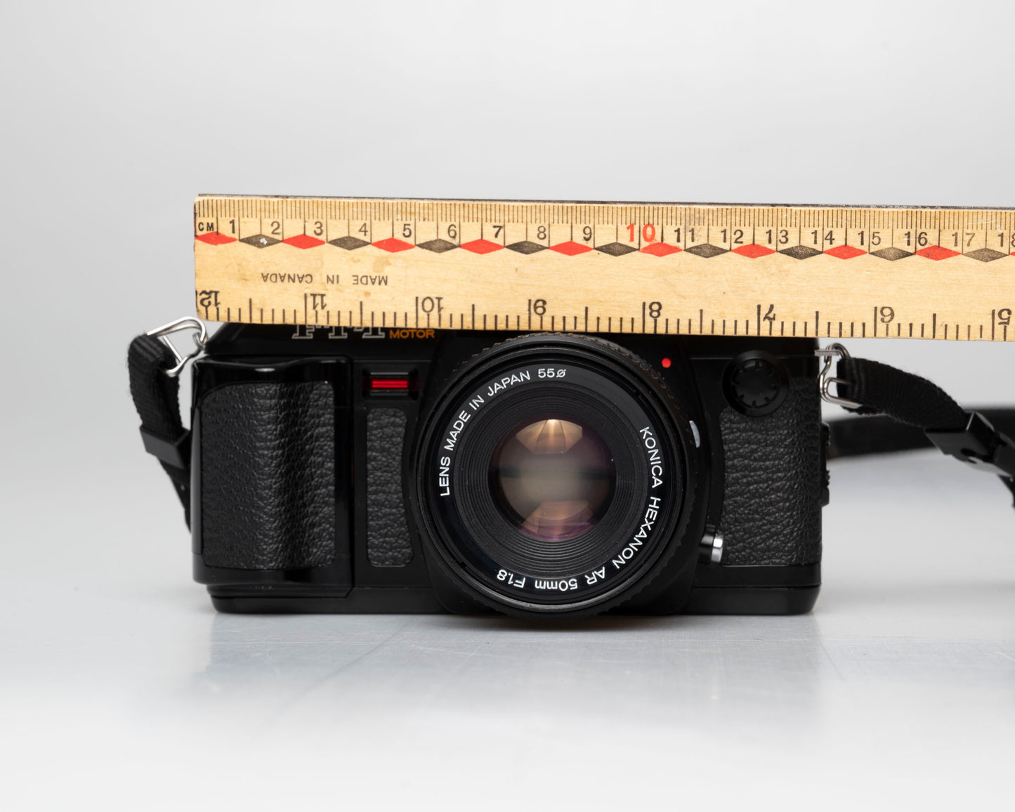 Konica FT-1 35mm film SLR camera w/Hexanon AR 50mm f1.8 lens (serial 519878) | film🎞tested