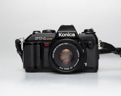 Konica FT-1 35mm film SLR camera w/Hexanon AR 50mm f1.8 lens (serial 519878) | film🎞tested