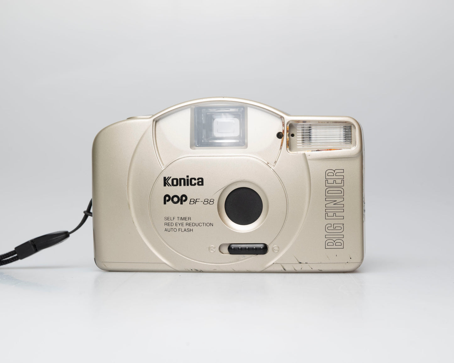 Konica Pop BF-88 35mm point-and-shoot camera (serial BI013202)