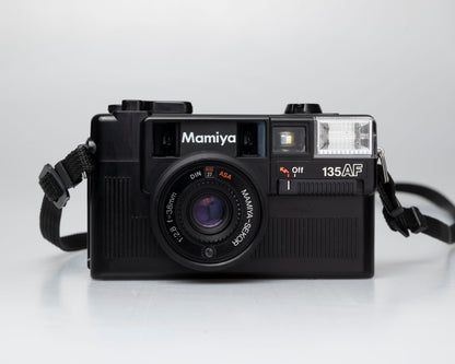 Appareil photo Mamiya 135 AF 35mm avec étui (série 1022364) | film🎞 testé