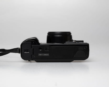 Appareil photo argentique à mise au point automatique Minolta AF Tele à double objectif 35mm avec boîte (numéro de série 58114422)