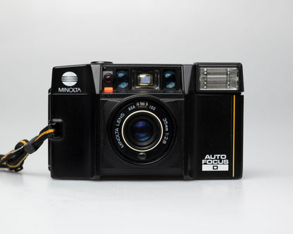 Minolta AF-S Auto Focus D 35mm camera w/ case (serial 5040389)