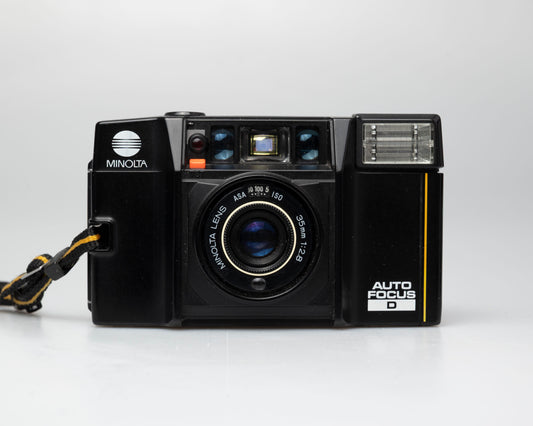 Minolta AF-S Auto Focus D 35mm camera w/ case (serial 5040389)