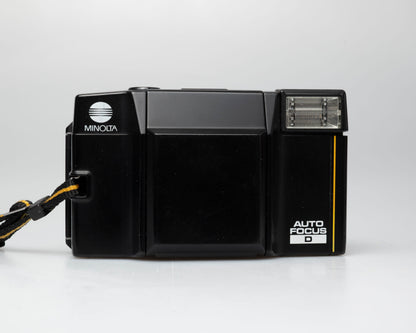 Minolta AF-S Auto Focus D 35mm camera w/ case (serial 5040389)