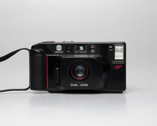 Minolta Freedom DL dual lens 35mm camera (serial 77221068)