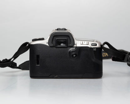 Minolta Maxxum HTsi Plus 35mm film SLR w/ 28-80mm lens (serial 93203660)