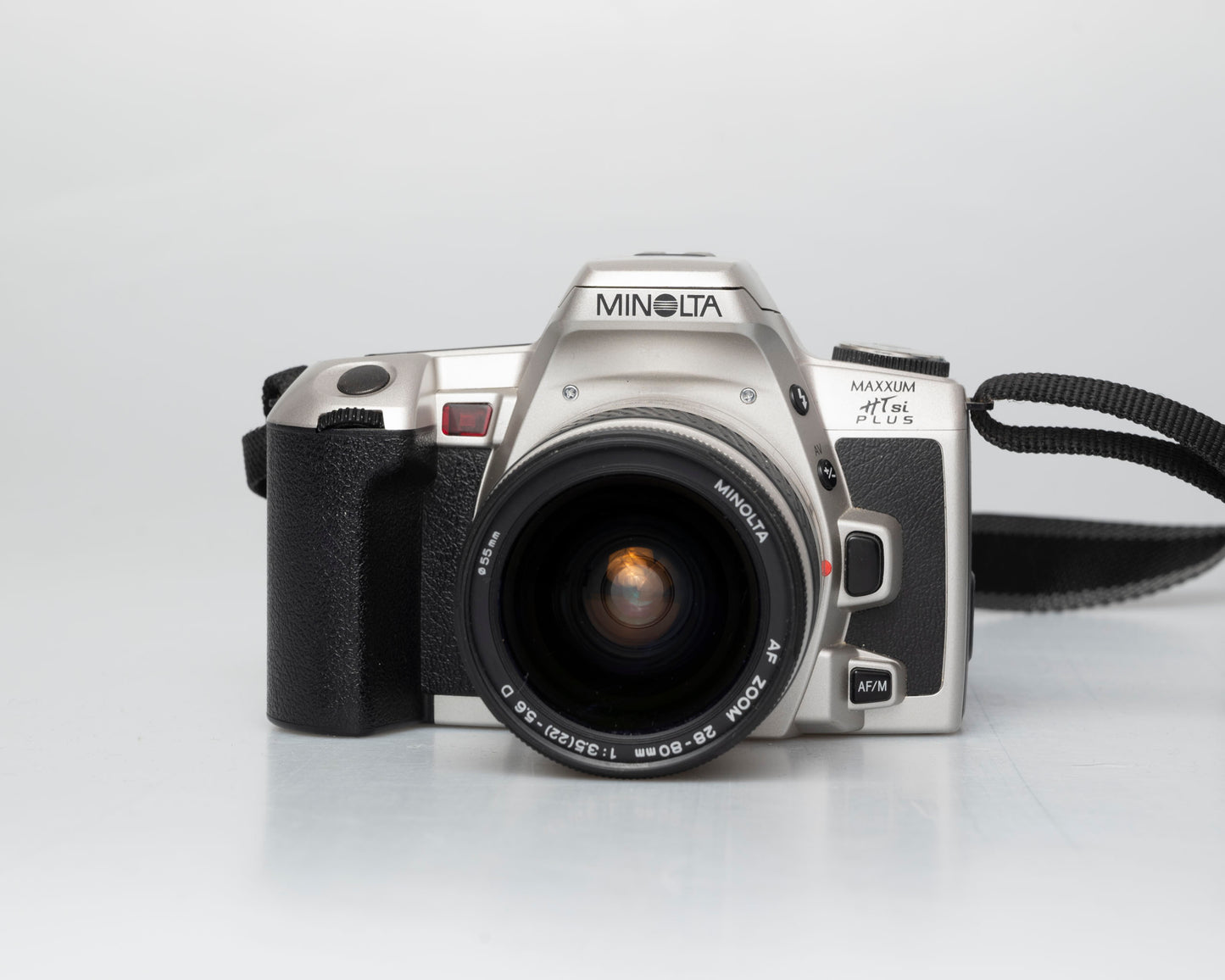 Minolta Maxxum HTsi Plus 35mm film SLR w/ 28-80mm lens (serial 93203660)
