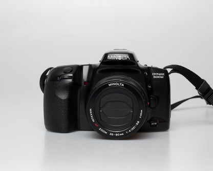 Minolta Dynax 500si 35mm film SLR w/ 35-80mm zoom (serial 95703408)