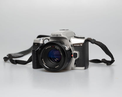 Minolta Dynax 5 35mm SLR w/ 50mm f1.7 lens (serial 01101077) | film🎞tested