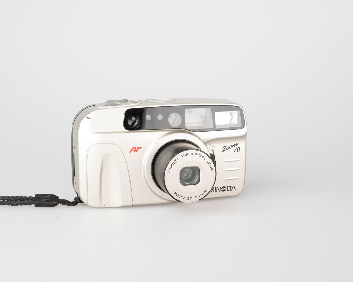 Appareil photo Minolta Zoom 70 35 mm avec étui (série 37126277)