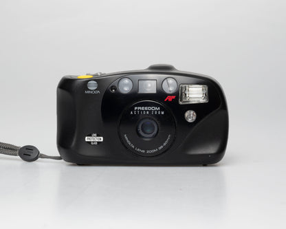 Minolta Freedom Action Zoom 35mm camera w/ case (serial 97382555)