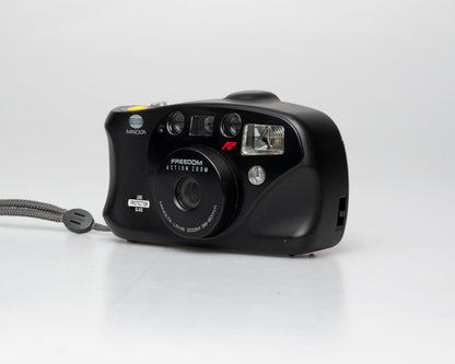 Minolta Freedom Action Zoom 35mm camera w/ case (serial 97382555)