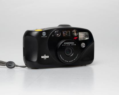Minolta Freedom Action Zoom 35mm camera w/ case (serial 97382555)
