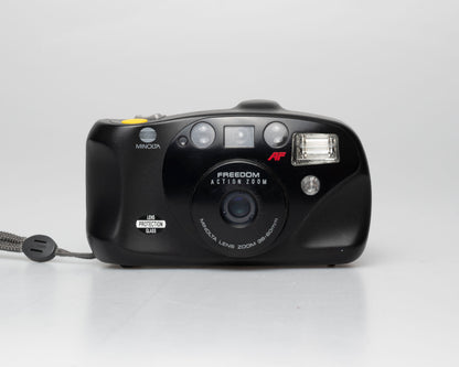 Minolta Freedom Action Zoom 35mm camera w/ case (serial 97382555)
