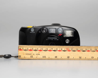 Minolta Freedom Action Zoom 35mm camera w/ case (serial 9840558)