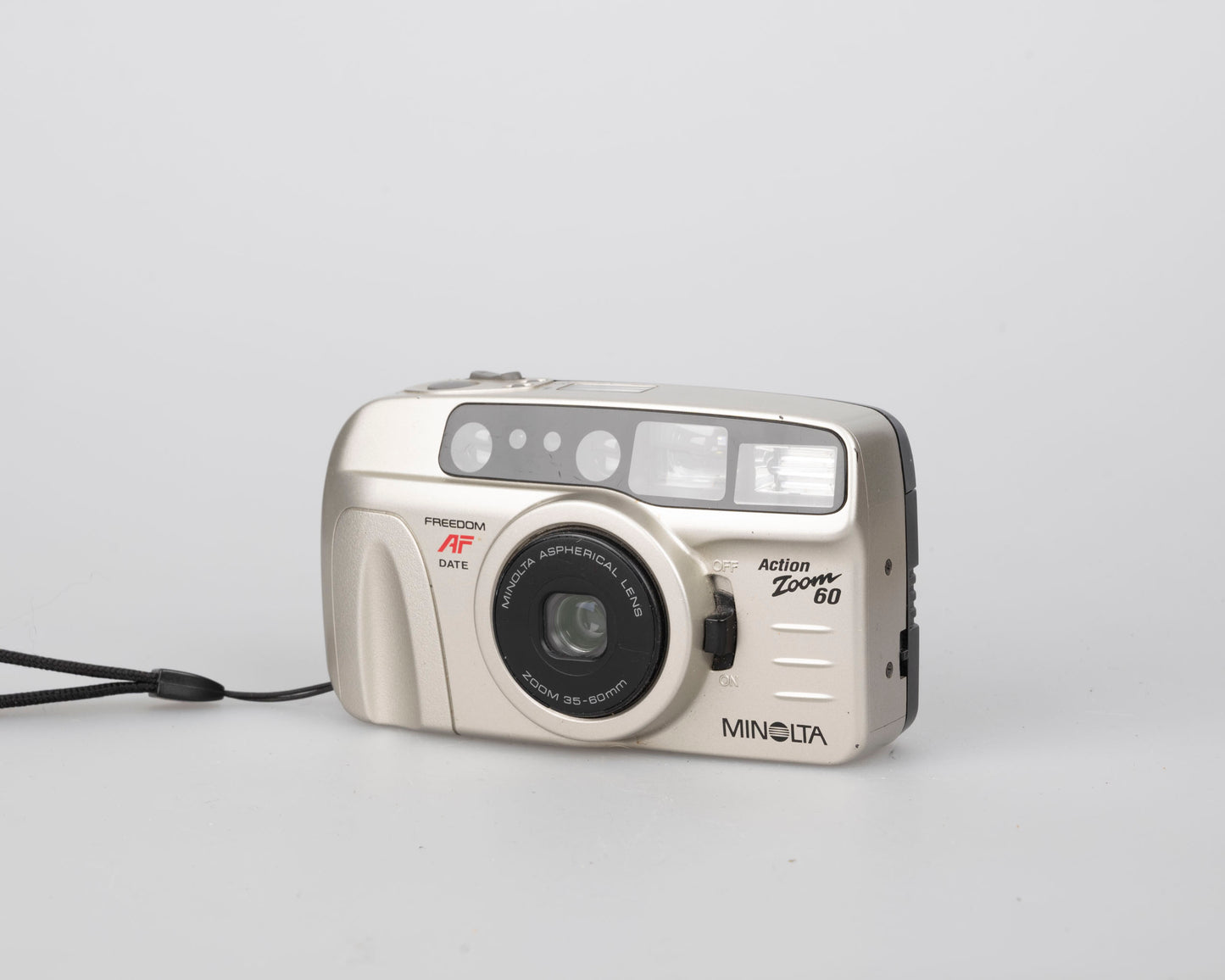 Appareil photo Minolta Freedom Action Zoom 60 35 mm (série 38333695)
