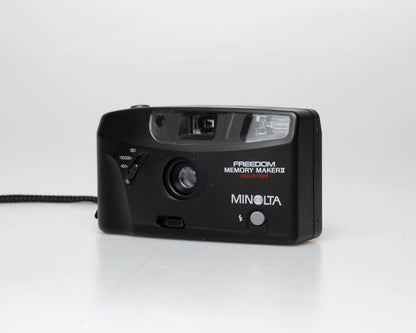 Minolta Freedom Memory Maker II 35mm film camera (serial 37573873)