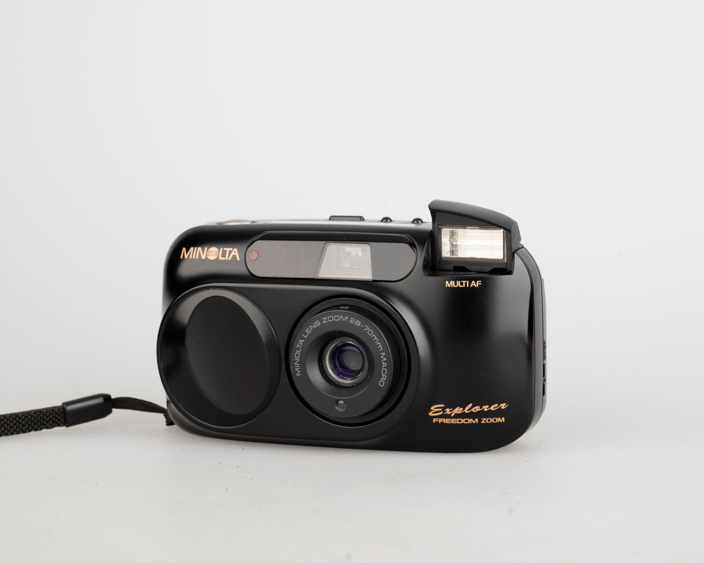 Minolta Freedom Zoom Explorer 35mm camera w/ case (serial 36820695)