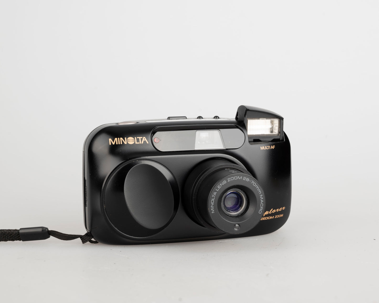 Minolta Freedom Zoom Explorer 35mm camera w/ case (serial 36820695)
