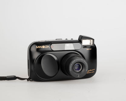 Minolta Freedom Zoom Explorer 35mm camera w/ case (serial 36820695)