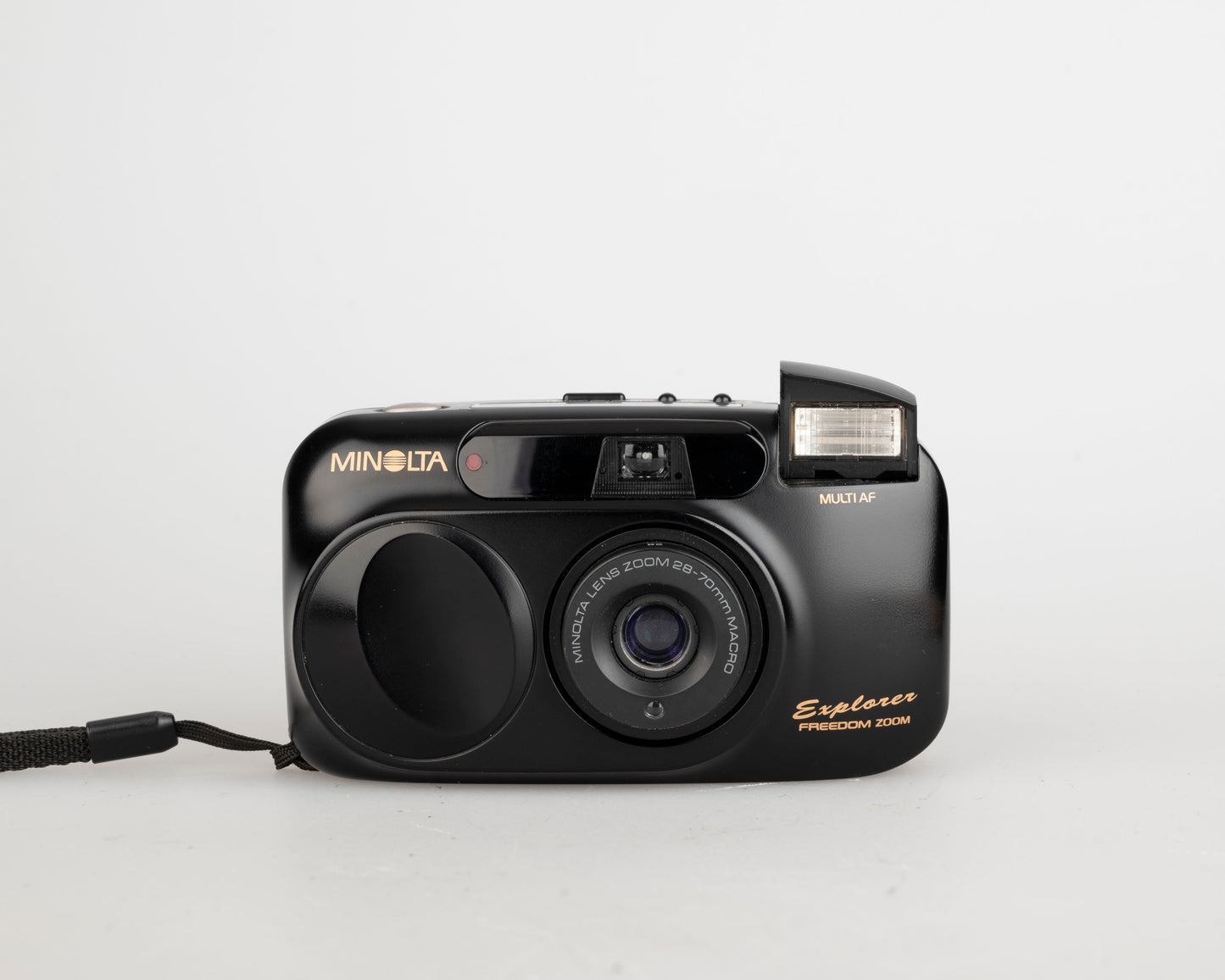 Minolta Freedom Zoom Explorer 35mm camera w/ case (serial 36820695)