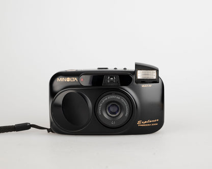 Minolta Freedom Zoom Explorer 35mm camera w/ case (serial 36820695)