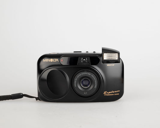 Minolta Freedom Zoom Explorer 35mm camera w/ case (serial 36820695)