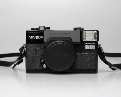 Minolta Hi-Matic AF2 35mm camera w/ box, case, & manual (serial 2131574) | film🎞tested