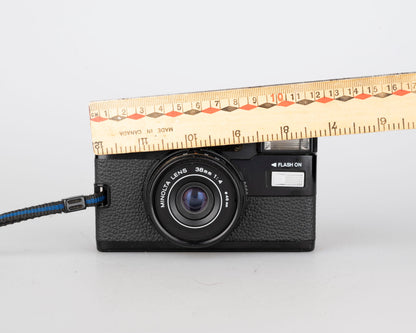 Minolta Hi-Matic GF compact 35mm zone focus camera w/ built-in flash