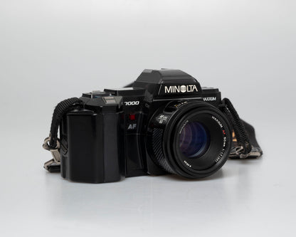Minolta Maxxum 7000 35mm film SLR with 50mm f1.7 lens (serial 15033827) | film🎞tested