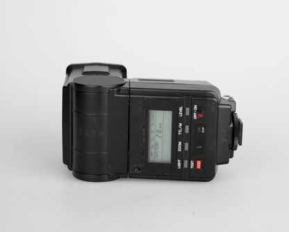 Minolta Maxxum 7000 SLR à film 35 mm avec objectif 50 mm f1.7 + flash 4000AF + Données de programme Back 70 (série 18038659)