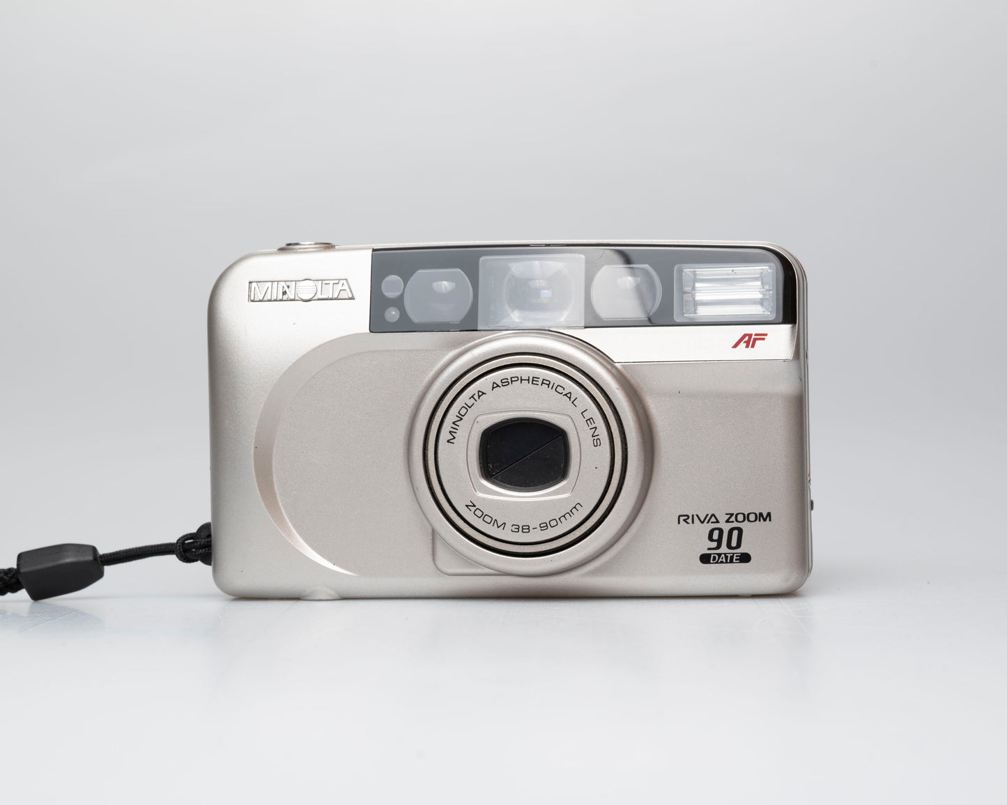 Minolta Riva Zoom 90 Date 35mm camera (serial 36914713)