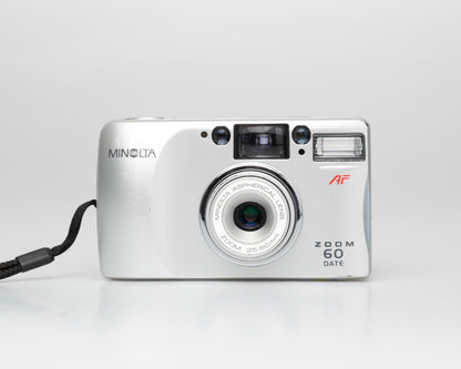 Minolta Zoom 60 Date 35mm camera (serial 18309656)