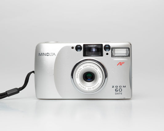 Minolta Zoom 60 Date 35mm camera (serial 18309656)