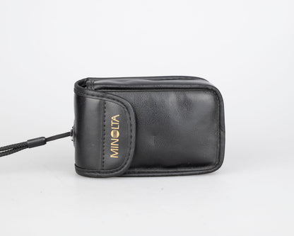 Appareil photo Minolta Zoom 60 Date 35 mm avec boîte d'origine + étui (série 20302683)